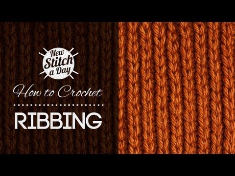 How to Crochet Ribbing