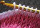 How To Crochet Tunisian Simple Stitch and Knit Stitch