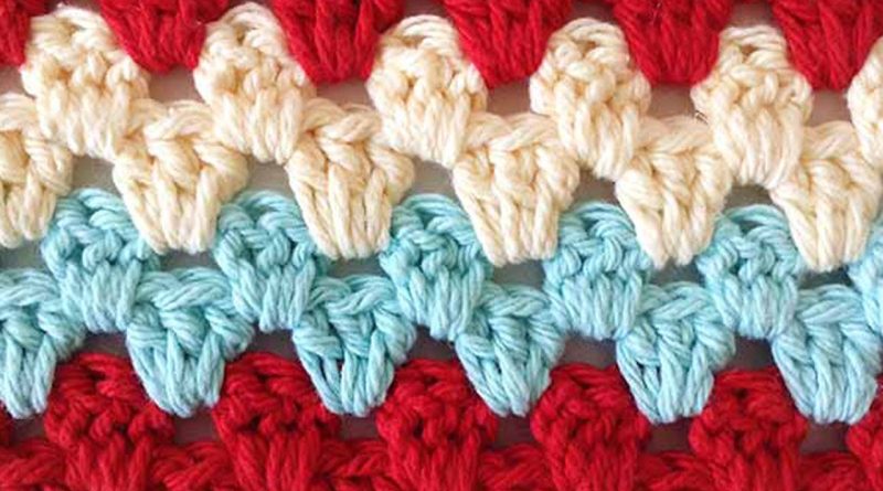 Stitch Repeat Granny Rows Free Crochet Pattern